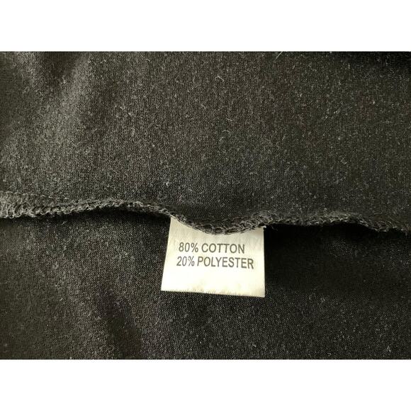 Womens Small Black T-Shirt Skull Sunflower Graphic Tank Top Sleeveless Halloween - Picture 3 of 11